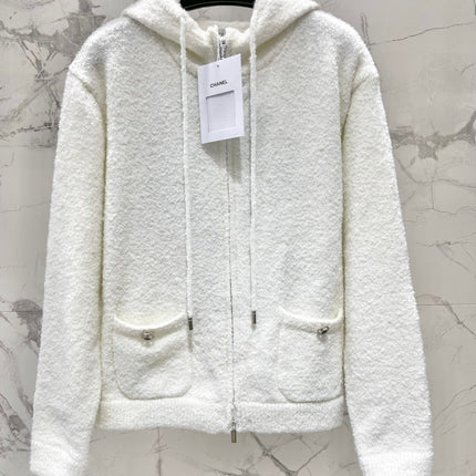 CHANEL 25S HOODED CARDIGAN 342