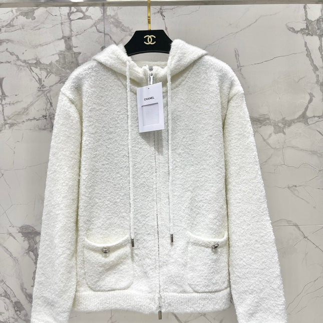 CHANEL 25S HOODED CARDIGAN 342