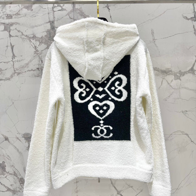 CHANEL 25S HOODED CARDIGAN 342