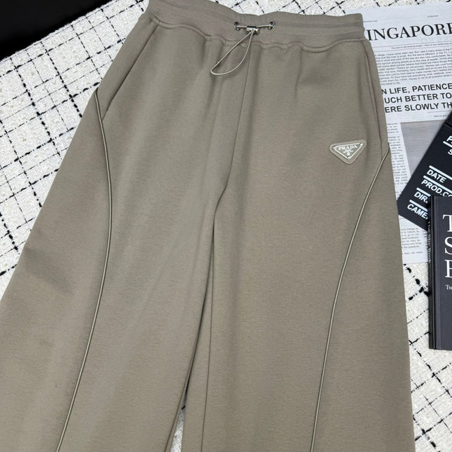 PRADA 26S WIDE-LEG PANTS 608