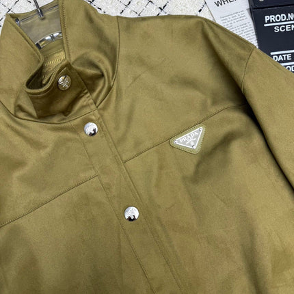 PRADA 25S STAND-COLLAR JACKET 370