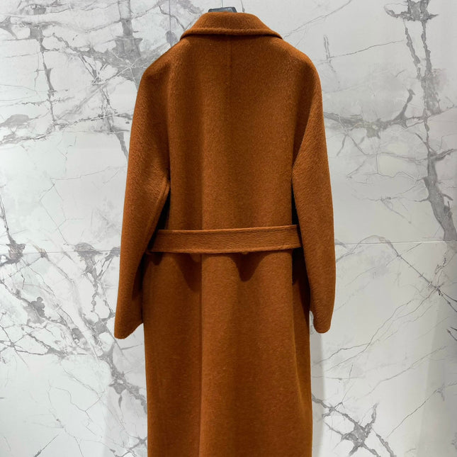 MAX MARA 25S DOUBLE-BREASTED WOOL COAT 213