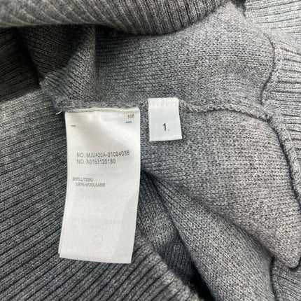 THOM 26S ZIP-NECK KNIT SWEATER STYLE 68