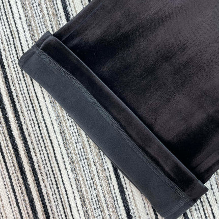 CHANEL 25S STRAIGHT-LEG VELVET PANTS 445