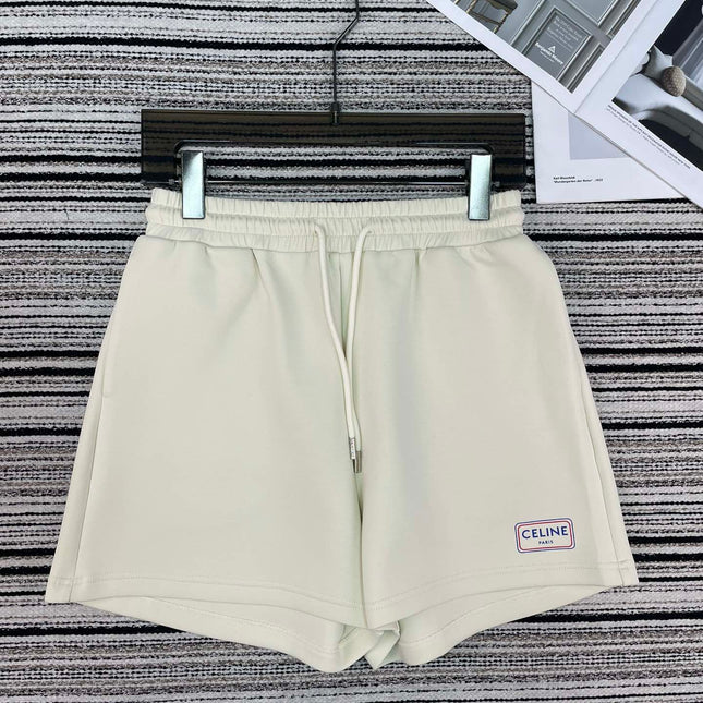 CELINE 26S SHORT SLEEVE TOP AND SHORTS SET 122