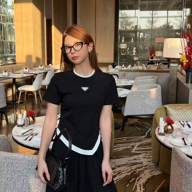 PRADA 26S TOP AND SKIRT SET STYLE 835