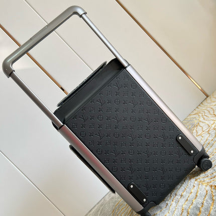 HORIZON 55 SUITCASE MONOGRAM IN BLACK METAL HARDWARE