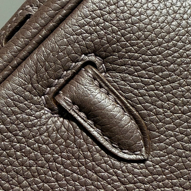 HM BIRKIN 35CM IN CHOCOLATE BROWN TOGO LEATHER SILVER-TONE HARDWARE