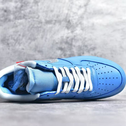 NIKE AIR FORCE 1 LOW OFF-WHITE MCA UNIVERSITY BLUE SNEAKERS