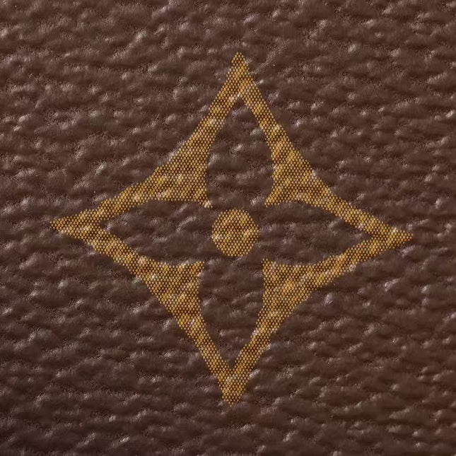 LV POCHETTE ACCESSOIRES BAG 23 IN BROWN MONOGRAM CANVAS