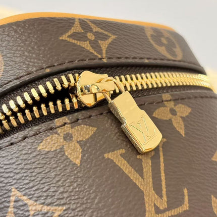 LV MINI VANITY 20 IN BROWN MONOGRAM COATED CANVAS