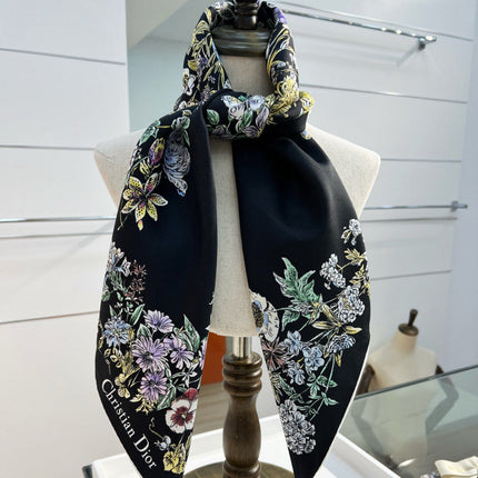 DIOR 26S SCARF 90CM IN SILK 293854