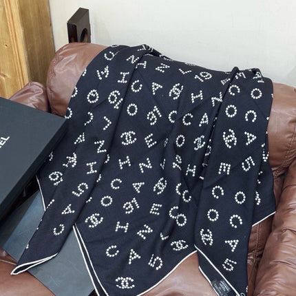 CHANEL 26S SCARF 135 IN CASHMERE AND SILK 309323