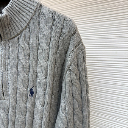 RALPH LAUREN 25S ZIPPER SWEATER 290