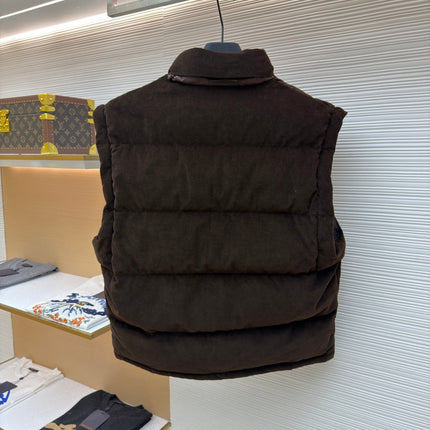 PRADA 25S VELVET PUFFER JACKET 459
