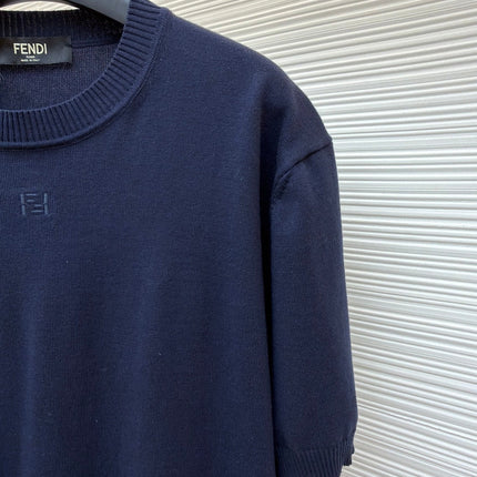 FENDI 26S SHORT SLEEVE KNIT 106