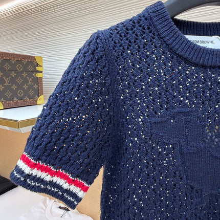 THOM 26S SHORT-SLEEVED KNIT TOP STYLE 159