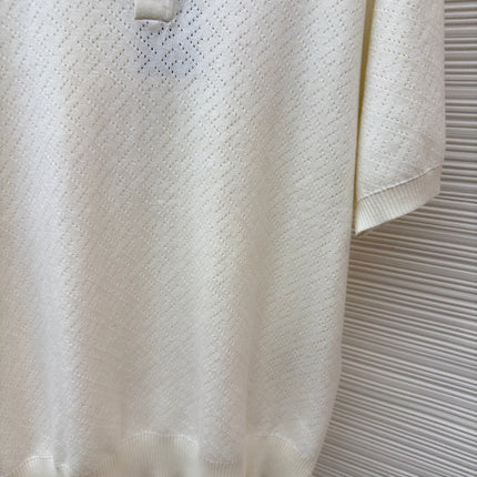 FENDI 26S KNIT POLO SHIRT 028