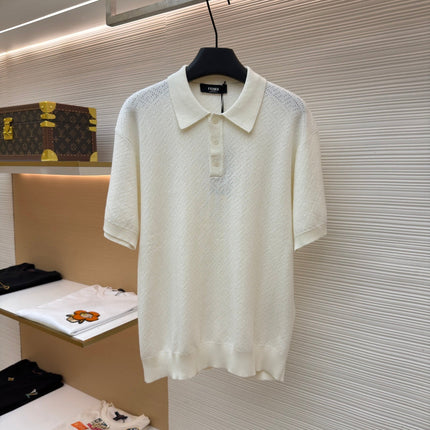 FENDI 26S KNIT POLO SHIRT 028