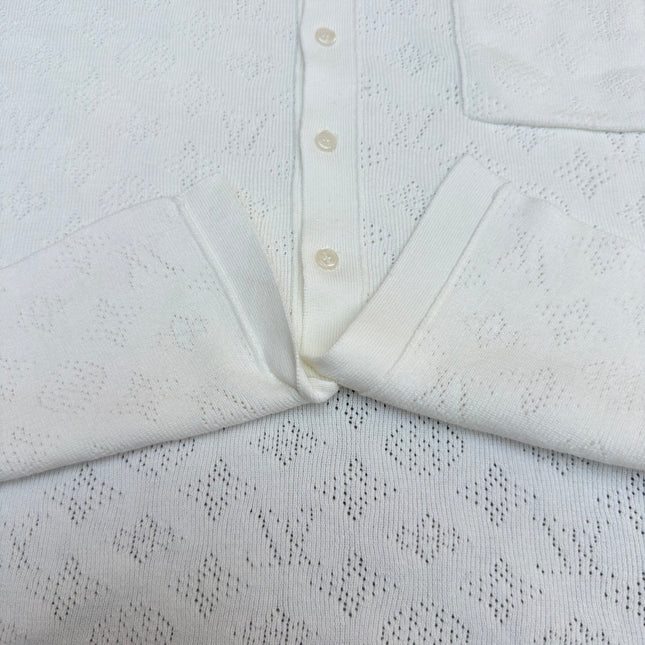LV 26S SHORT-SLEEVED KNIT POLO SHIRT STYLE 206