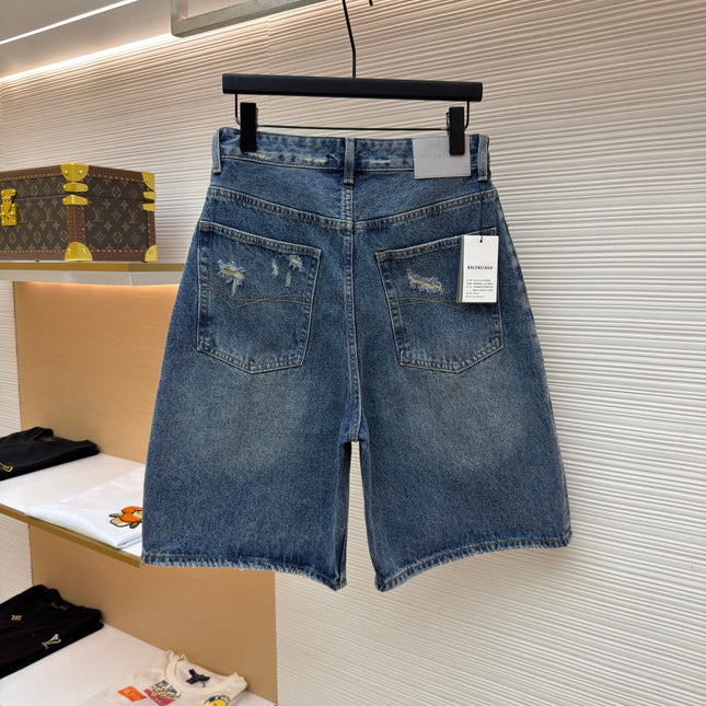 BALENCIAGA 26S DENIM SHORTS 017