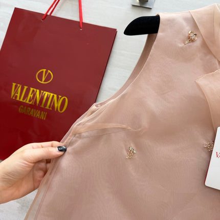VALENTINO 26S SLEEVELESS DRESS 142