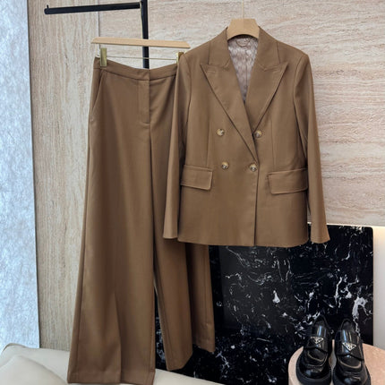 MAX MARA 25S SET VEST BLAZER 014