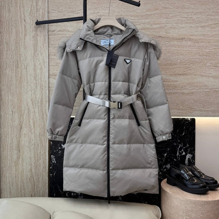 PRADA 25S LONG PUFFER JACKET 518