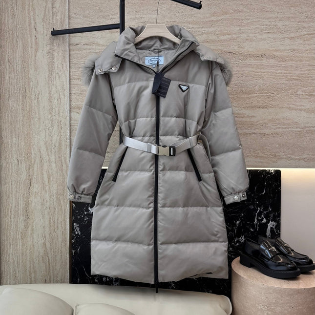 PRADA 25S LONG PUFFER JACKET 518