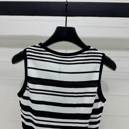 YSL 25S BLACK TRIM TANK TOP 264090