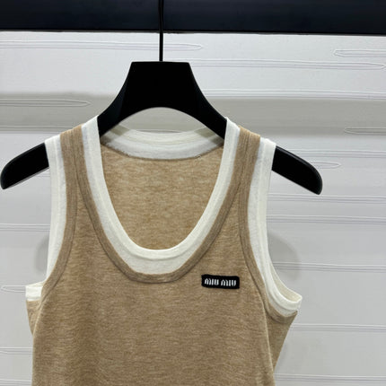 MIUMIU SLEEVELESS TOP 269402