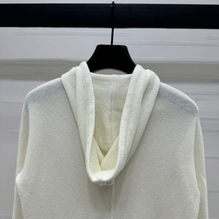 DIOR HOODED LONG-SLEEVE CARDIGAN 274929