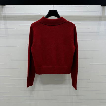 MIUMIU POLO KNIT SWEATER STYLE 749