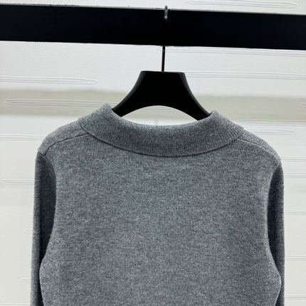 MIUMIU POLO KNIT SWEATER STYLE 748