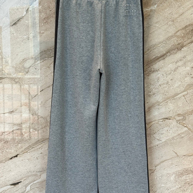 MIUMIU STRAIGHT-LEG PANTS STYLE 715