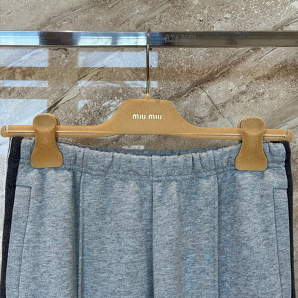 MIUMIU STRAIGHT-LEG PANTS STYLE 715