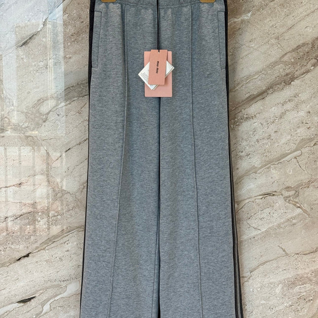 MIUMIU STRAIGHT-LEG PANTS STYLE 715