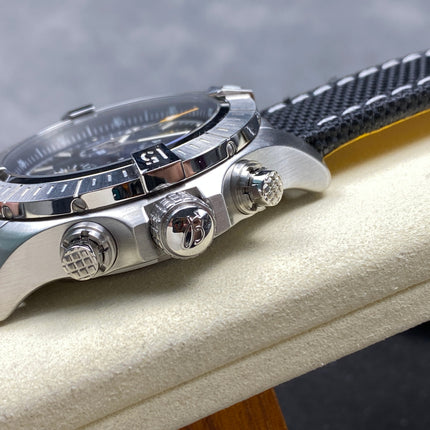 AVENGER CHRONOGRAPH STEEL CASE BLACK NYLON STRAP