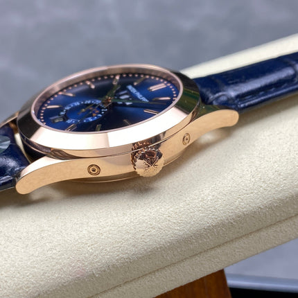 ANNUAL CALENDAR SELF-WINDING ROSE GOLD CASE BLUE SUNBURST DIAL
