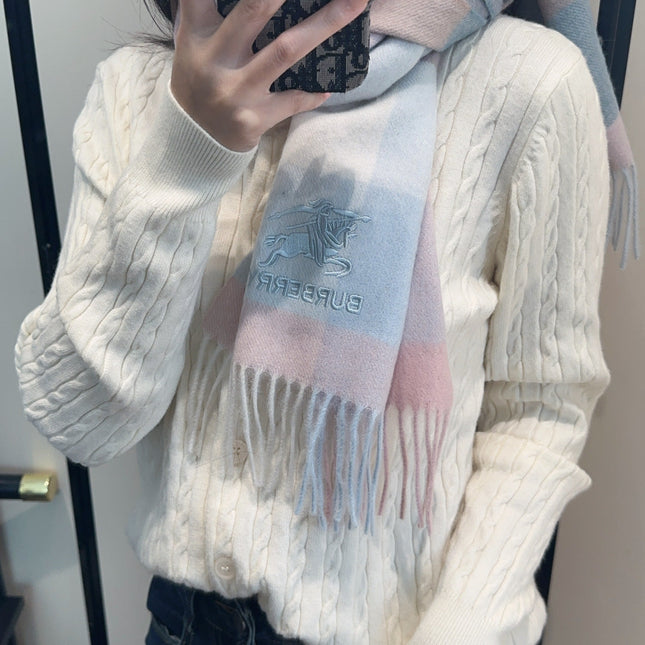 BURBERRY 25S SCARF 180 CM IN CASHMERE 935732