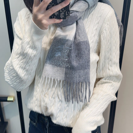BURBERRY 25S SCARF 180 CM IN CASHMERE 935733