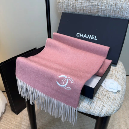 CHANEL 25S SCARF 180 IN CASHMERE 989787