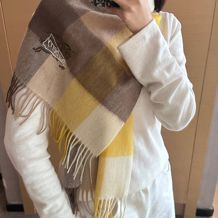 BURBERRY 26S SCARF 180CM IN CASHMERE 207625