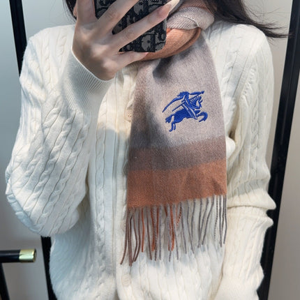 BURBERRY 26S SCARF 180CM IN CASHMERE 207631