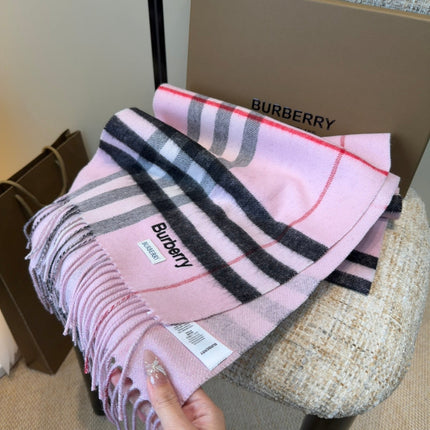 BURBERRY 26S SCARF 180CM IN CASHMERE 215216