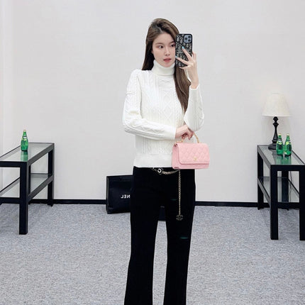 CHANEL 25S TURTLENECK SWEATER 455