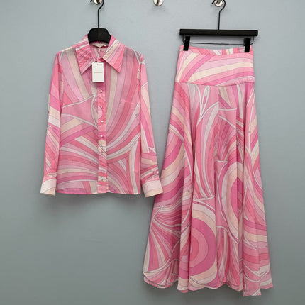 ZIMMERMANN 26S SHIRT AND SKIRT SET STYLE 115