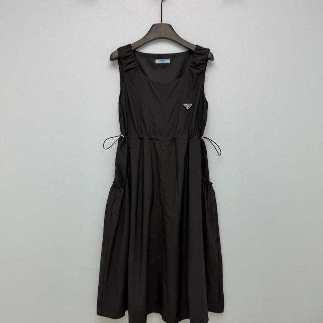 PRADA 26S SLEEVELESS WAISTED DRESS STYLE 889