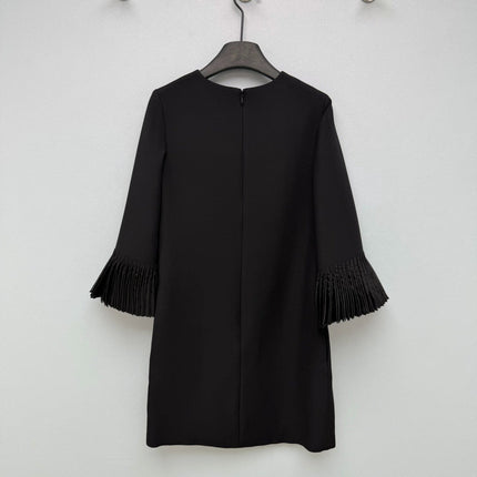 VALENTINO 26S PLEATED SLEEVE DRESS 134