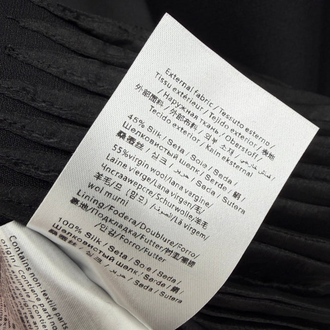 VALENTINO 26S PLEATED SLEEVE DRESS 134